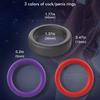 3pcs/set Penis Ring Delay Ejaculation Silicone Reusable Semen Cock Rings On for Men Enlargement Sex Toys For Men Couple Rings