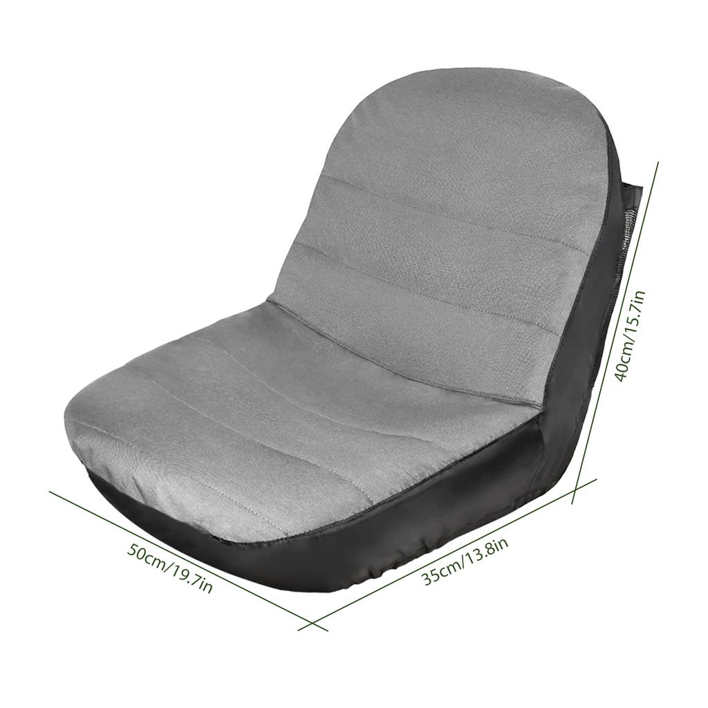 Lawnmower Seat Protection Pad 600d Oxford Cloth Waterproof Comfortable Tractor Agricultural Vehicle Seat Cover