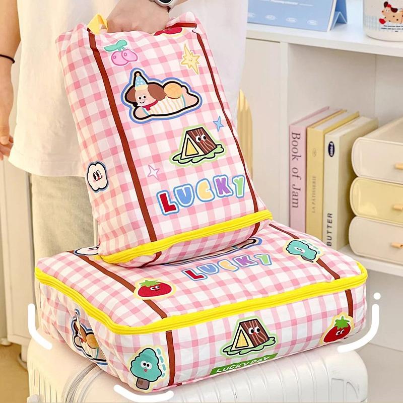 Cute Storage Bags Portable Travel Bag Shopping Bag Storage Bag with Handle Clothing Bag Travel Wash Bags Toiletry Bag
