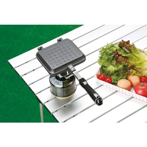 Taniguchi Metal Non-Stick, Easy-to-Clean Hot Sandwich Maker, 15.2 X 35.5 X 3.6 Cm, Induction and Gas Compatible, Removable, PFOS and PFOA Free, Perfec