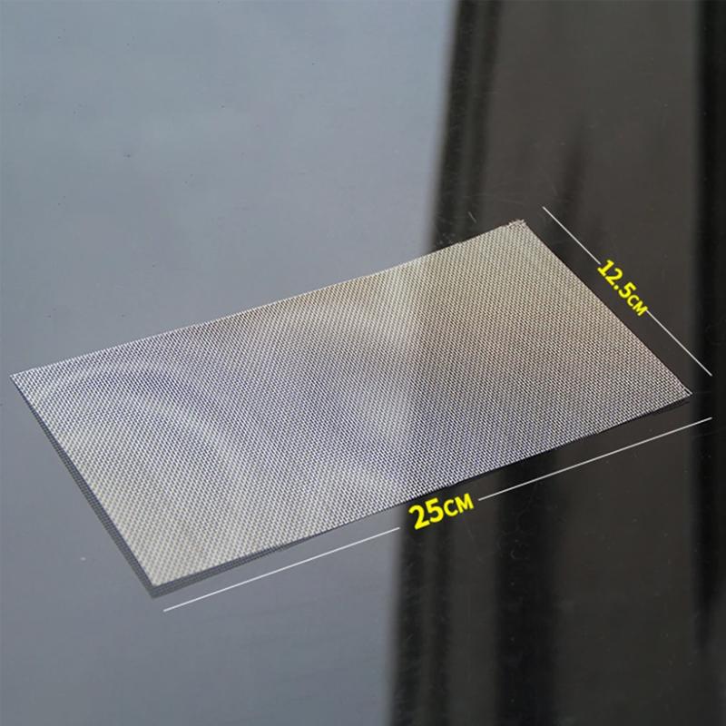 Stainless Steel Car Bumper Repair Mesh Plastic Crack Hole Filling Net Welded Mesh for Bumper Body Hood Car Repairing Accessories