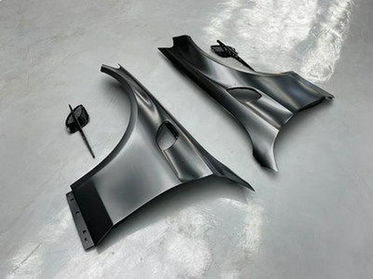 W205 Mercedes-Benz C-Class Coupe C260L to C63 AMG/C65 Wide Body Kit: Front & Rear Bumpers