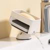 with Sponge Portable Soap Dish Self-Draining Laundry Soap Case Suction Cup Soap Holder  Kitchen