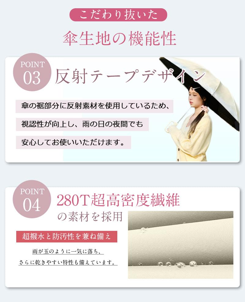 VERILADY Reverse Folding Automatic Suitable for Sun and Super UV UPF UV Reverse 10 Reflective Suitable for Heavy Rainy and Unisex Umbrella,