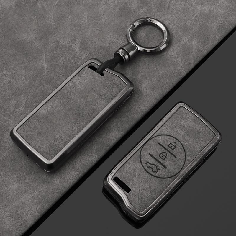 Interior Mouldings Zinc Alloy Car Key Case Cover Shell for Chery Tiggo 7 pro 8 Pro Exeed Tiggo 2 3x Arrizo 5 Pro Gx 5x EQ7 Auto