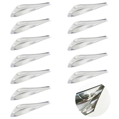 YANYULI Vortex Generator Spoiler, 12 Pack Anti-Collision Strip, Wind Noise Reduction, Body Protection, Adhesive