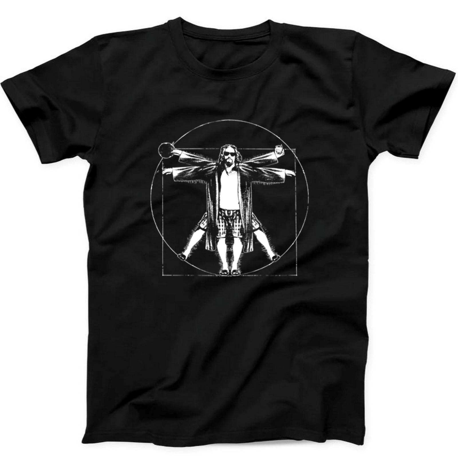 The Big Lebowski Vitruvian The Dude Funny Gift T Shirt Sweatshirt Hoodie 542 S разноцветный