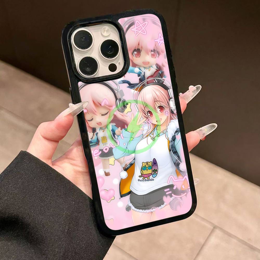S-sUPER SONICO For Magsafe Magnetic Phone Case Cover For IPhone 11 12 13 14 15 16 17 Pro Max Plus iPhone 17