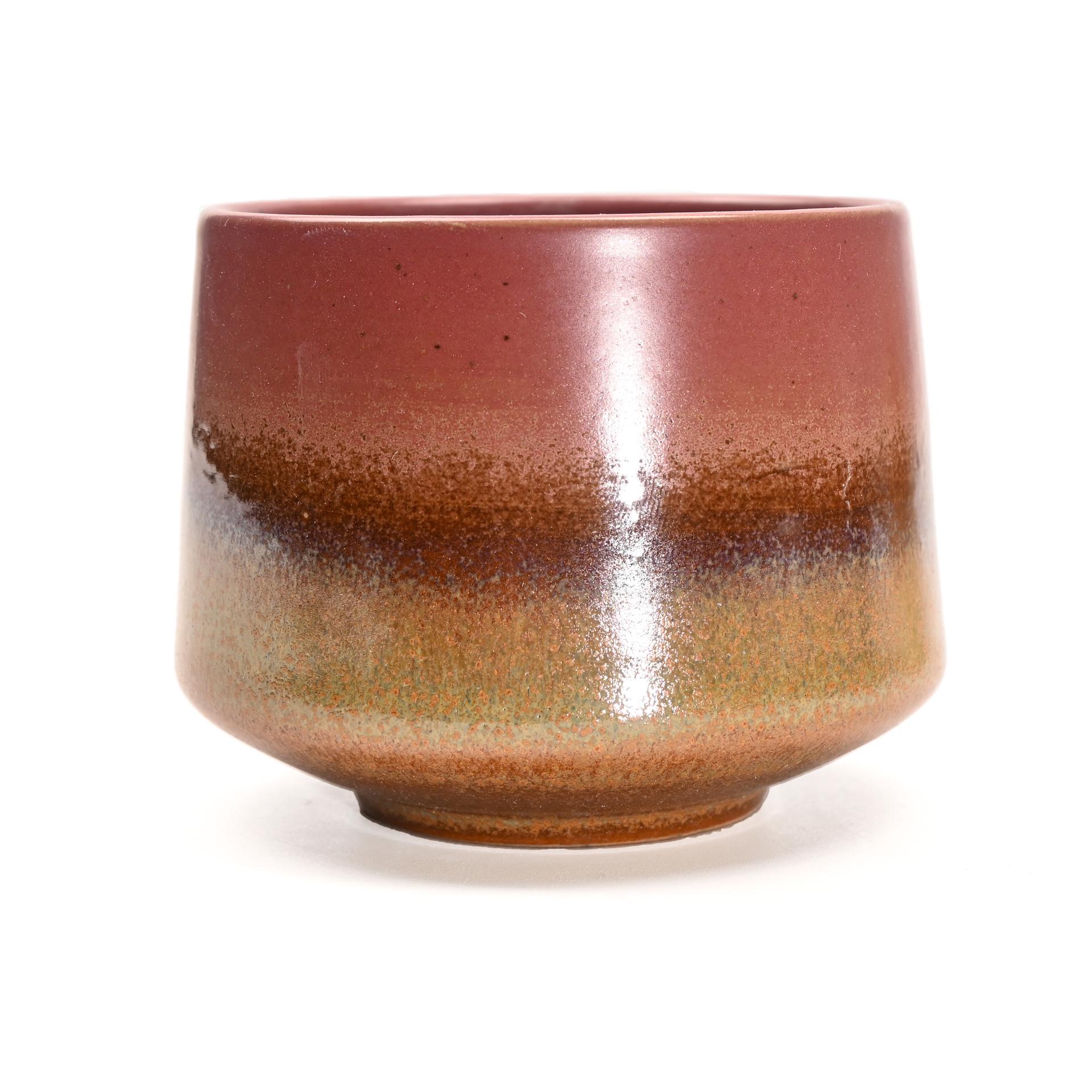 Retro Matte Green Ceramic Coffee Cup, 180ml - Kiln-Fired Tasting and Water Cup for Home Use 180ml