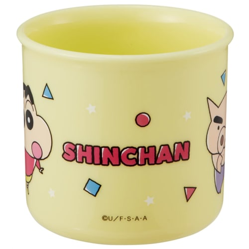Skater Lunch Box Plastic Cup, 200ml, for Kids, Antibacterial, Dishwasher Safe, Made in Japan, Crayon Shin-chan 23, KE4AAG-A