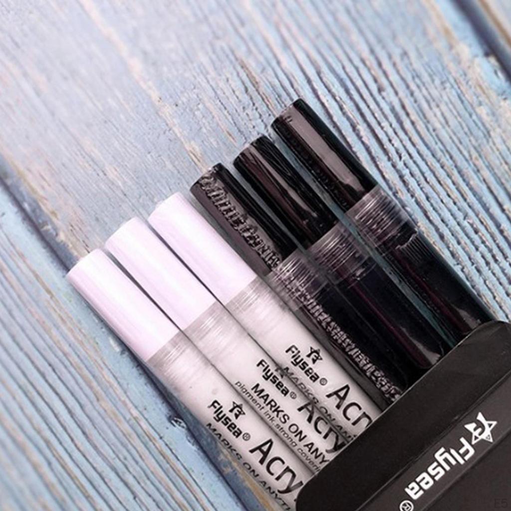 Marker Pens Set Card Making DIY Photo Album Rock Painting, 2 Colors