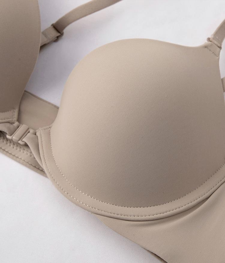 Women's Summer Thin Push-Up Seamless Bra for Small Chest - Anti-Sagging