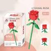 Flower Building Rose Block Toy Assembling Toys Birthdays Valentines Day Gifts
