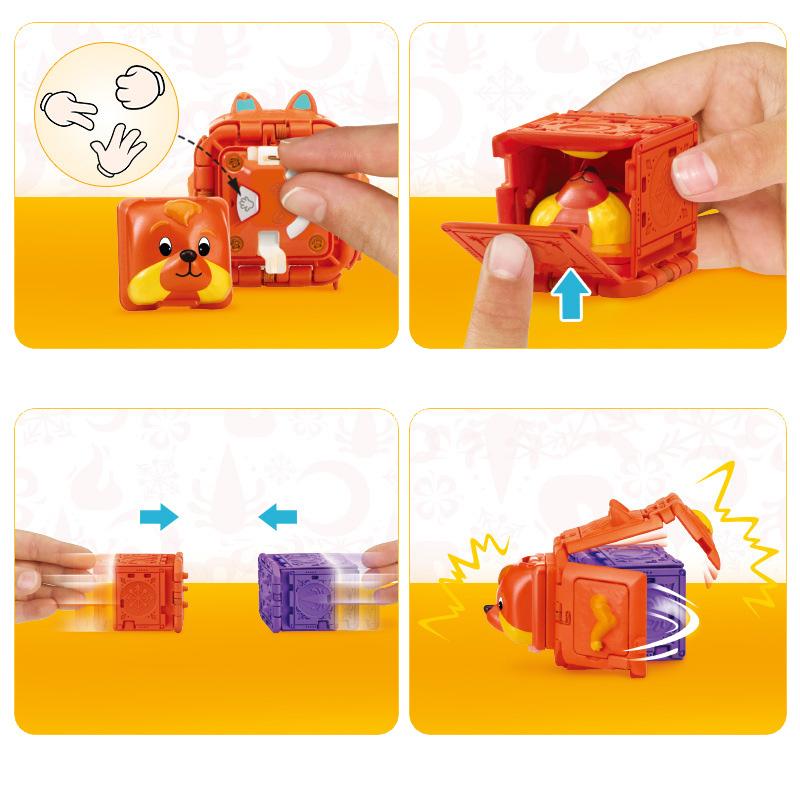 New Kuroba Finger Guessing Game Deformation Educational Toys Rock-Paper-Scissors Battle Boy and Girl Family Party Toys