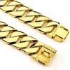 Chunky Heavy Duty Big Stainless Steel Dog Collar, Gold Cuban Link, Dog Collar, 32mm, Pet Accessories