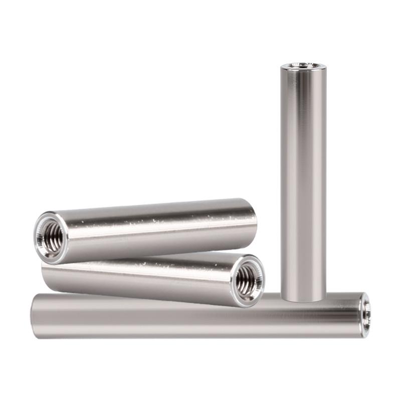 Gray Anodized Aluminum Alloy M3 Round Standoffs for Model Aircraft and Drone Frame Support