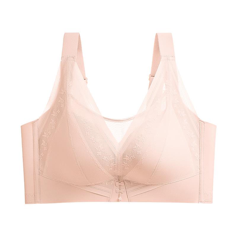 Large Breasts Show Small Underwear, Women Gather To Prevent Sagging, Close Sub-breasts, Thin Bra, No Steel Ring, No Side Bone, Comfortable Bra