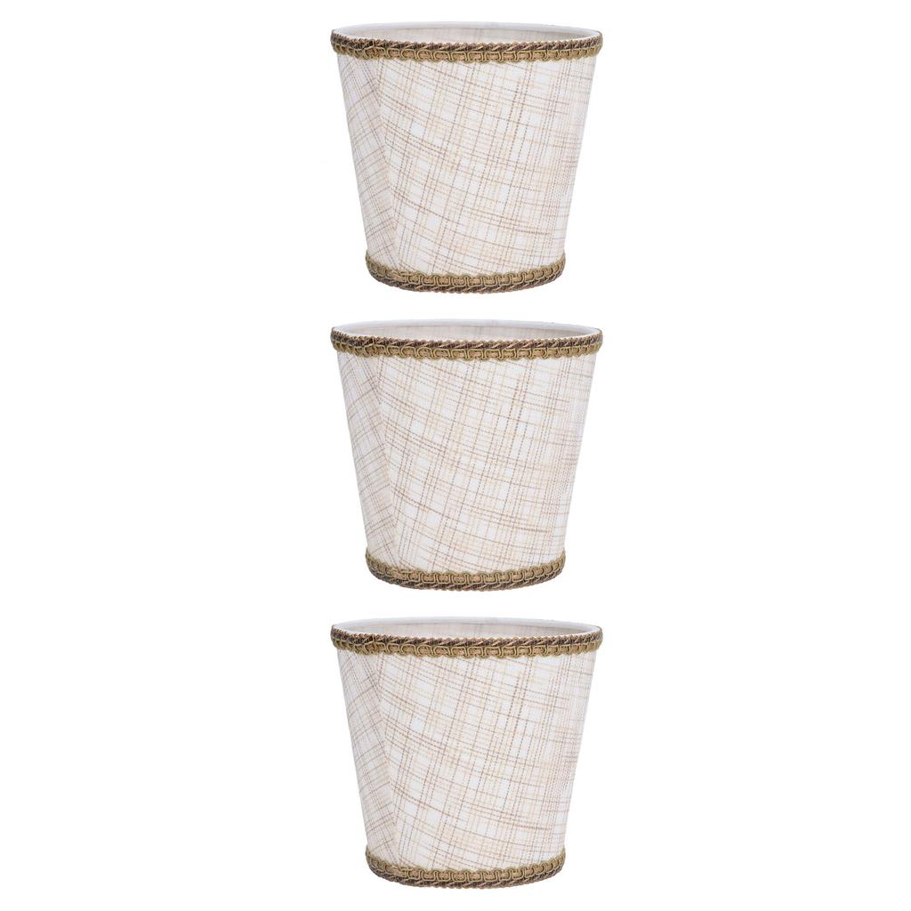3Pcs Small Lamp Shades Hand Crafted Exquisite Soft Lightweight Dustproof High Luminousness Table