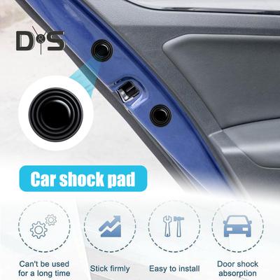 10 stuks Auto Deur Bumper Beschermpads Silicone Schokdemper Anti-Botsing Pakking voor Afdichting Geluidsisolatie Autodeur Beschermer