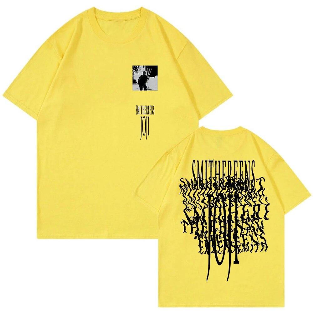 Tričko Joji Smithereens 2023 Pandemonium Tour Merch Crewneck Tričko s krátkým rukávem Harajuku Streetwear Ženy Unisex Móda Unisex