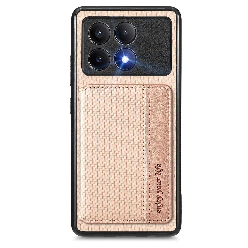 Nahast kaardihoidjaga telefonikott Xiaomi Redmi Note 14 13 12 K70 K70E K60 Pro Ultra 13T 12C Lite +POCO X6 F5 M5 jaoks tagakaas