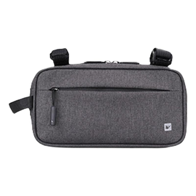Large Capacity Polyester Bicycles Handlebars Bag Fashionable Green Bike Front Bag for Easy Storage Of Cycling Essential