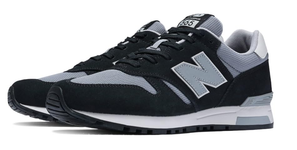 

New Balance ML565NJ1 D Размер см Мужские кроссовки, Черный/Серый, 25.5