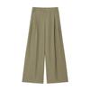 2025 Autumn Women's European Style Padded Shoulder Blazer & Straight-Leg Pants