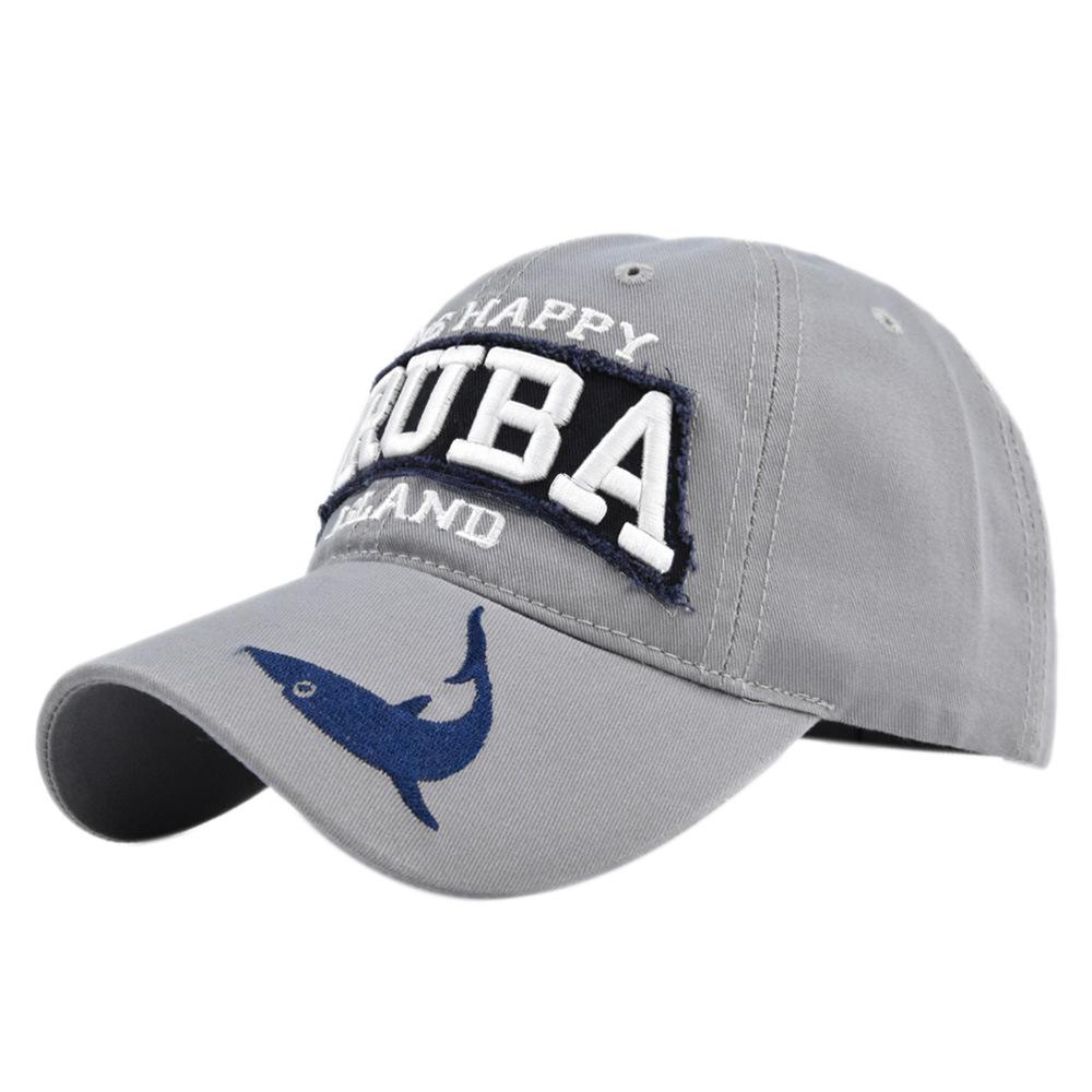 Large embroidered baseball cap, 3d embroidered duckbill cap, curved brim versatile sun hat, couple's hat