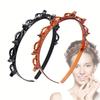 1 Pack Multi-layered Toothed Hair Clip, Practical Non-slip Style, Suitable for Washing Face Updo / High Ponytail Fixing / Daily