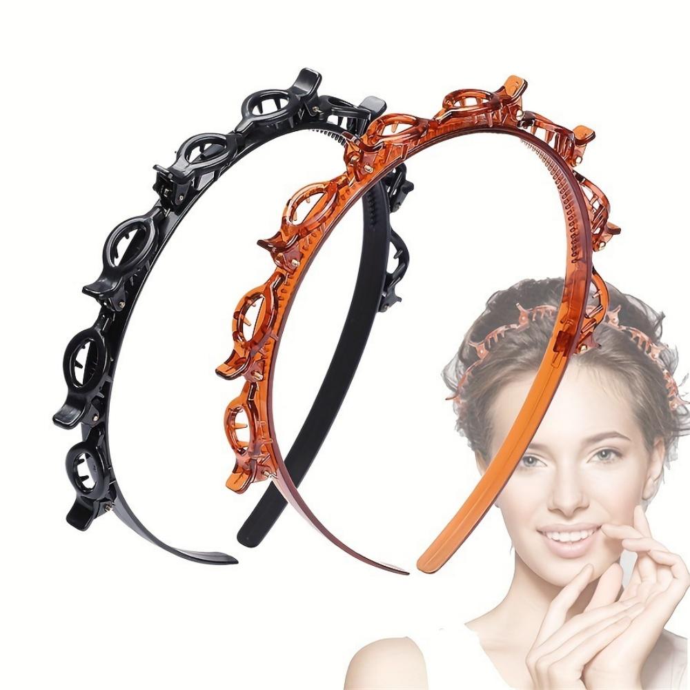 1 Pack Multi-layered Toothed Hair Clip, Practical Non-slip Style, Suitable for Washing Face Updo / High Ponytail Fixing / Daily