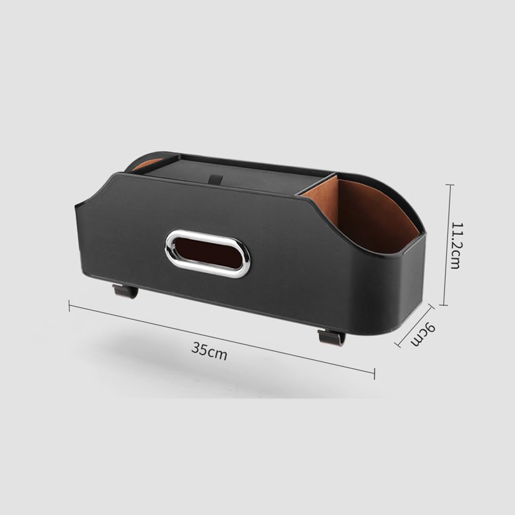 EXCEREY Car Tissue Backseat Drink Storage Tissue Box Cup Smartphone Umbrella Easy Multifunctional Storage Box, Holder, Pocket, Organizer, Box, Holder,
