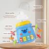 Baby Musical Pacifier Rattle Toys Early Educational Feeding Bottle Soft Teether Light Soothing Shaker Newborn