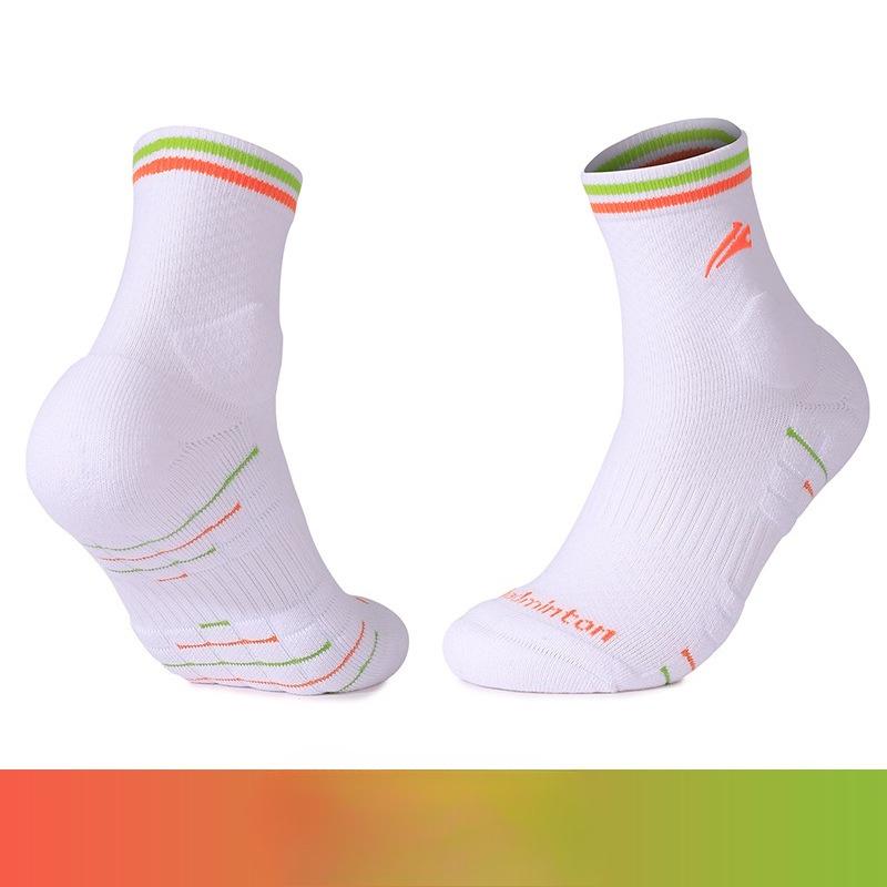 Men's Professional Running Badminton Sports Deodorizing Antibacterial Boneless Quick Dry Non Slip Socks