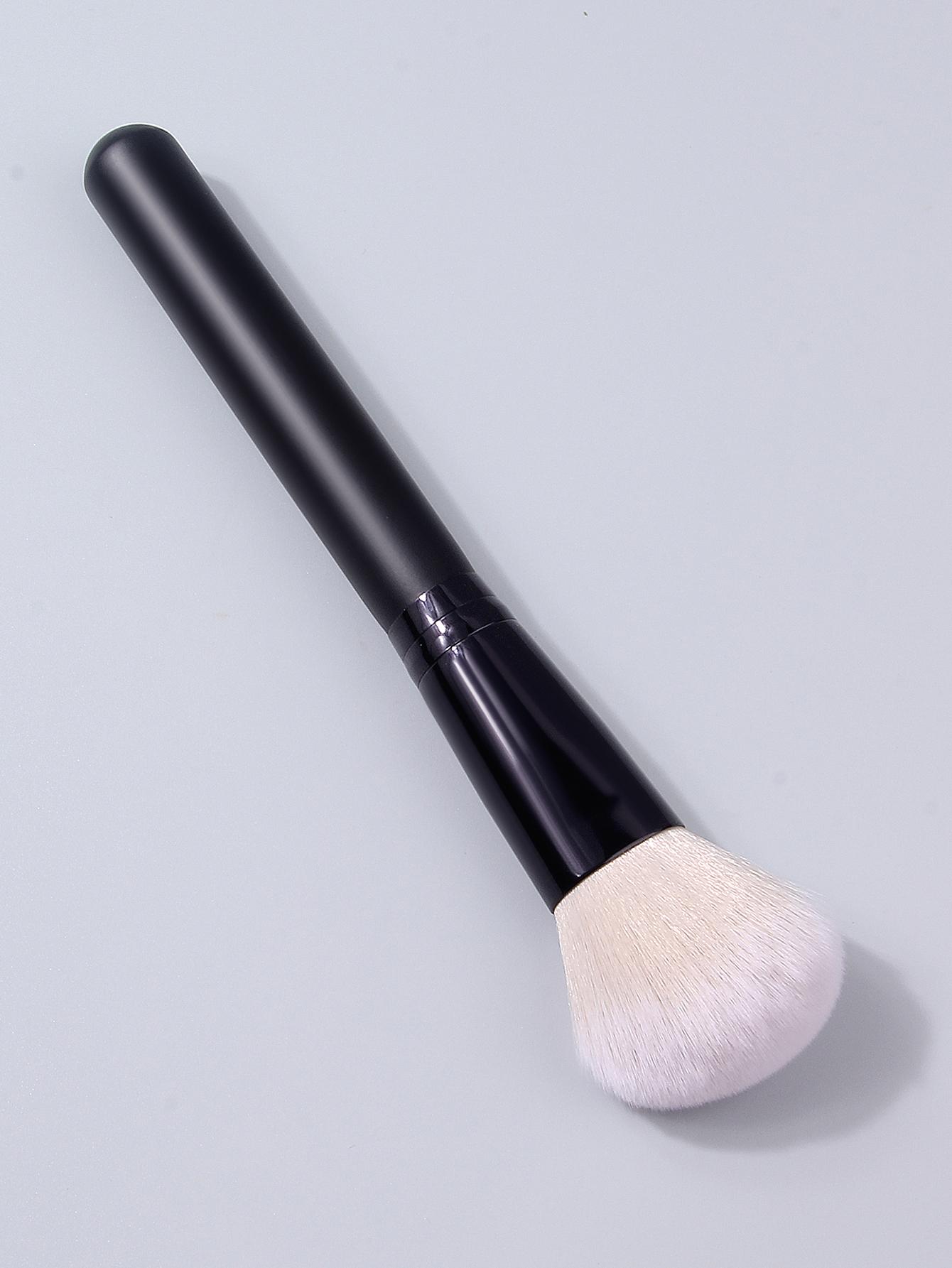 

Black Loose Powder Brush Multi-function Makeup Brush Makeup Tool Synthetic Fiber Wooden Handle Face Blush Brush Contour Brush чёрный