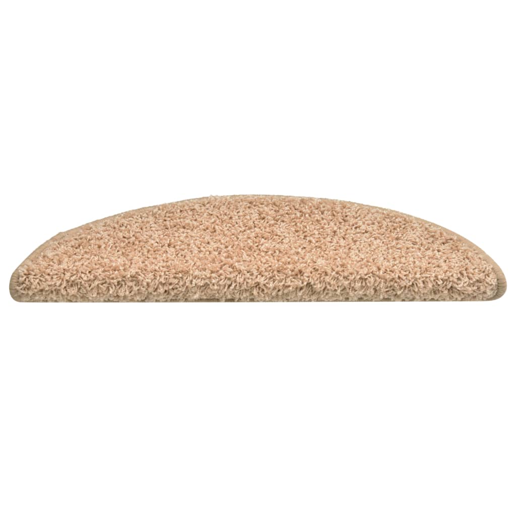 Step Mats 15 Pcs 56 X 17 X 3 Cm Gold Semi Round