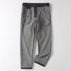 Foreign Trade Surplus Outdoor Hiking Windproof Waterproof Softshell Pants Autumn and Winter Men's Fleece-Lined Warm Straight-Leg Casual Pants