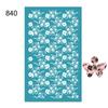 Silk Screen Stencils for Polymer Clay 29 Styles Silk Screen Printing Tool for Polymer Clay Stamp Embosser Earring Jewelry Making