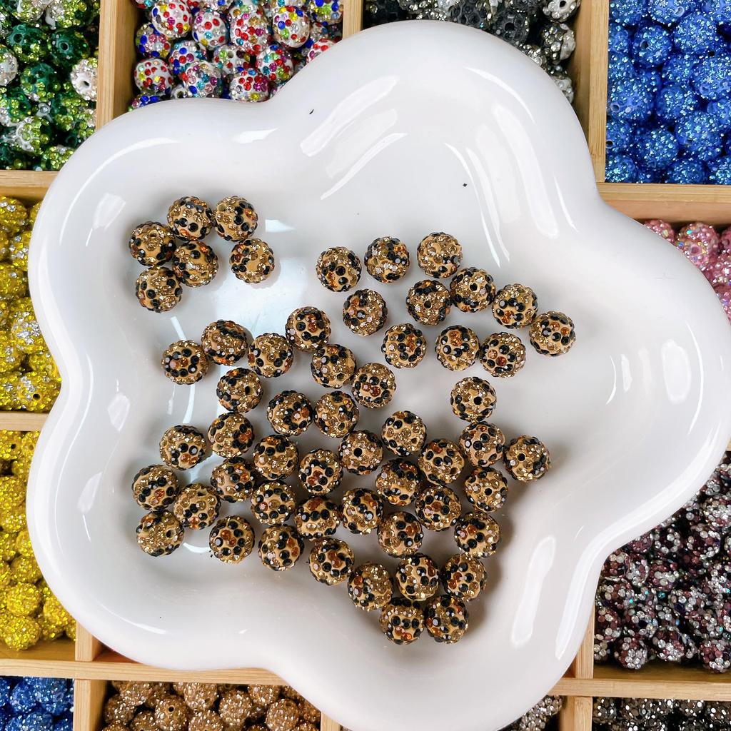 Handmade Rhinestone Crystal Beads for DIY Jewelry: Diamond Ball, Spacer, Pendant Materials