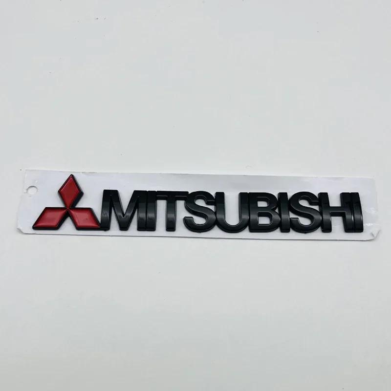 

For Mitsubishi Lancer 9 Pajero ASX Outlander Eclipse Galant Mirage Car Trunk Badge Body Side Emblem Letters Sticker Decoration чёрный