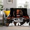 Custom Name Von Collage Artwork Blanket bed sofa Blanket Flannel Blanket for Camping, Hiking, Picnic Essentials,gift for family and friends