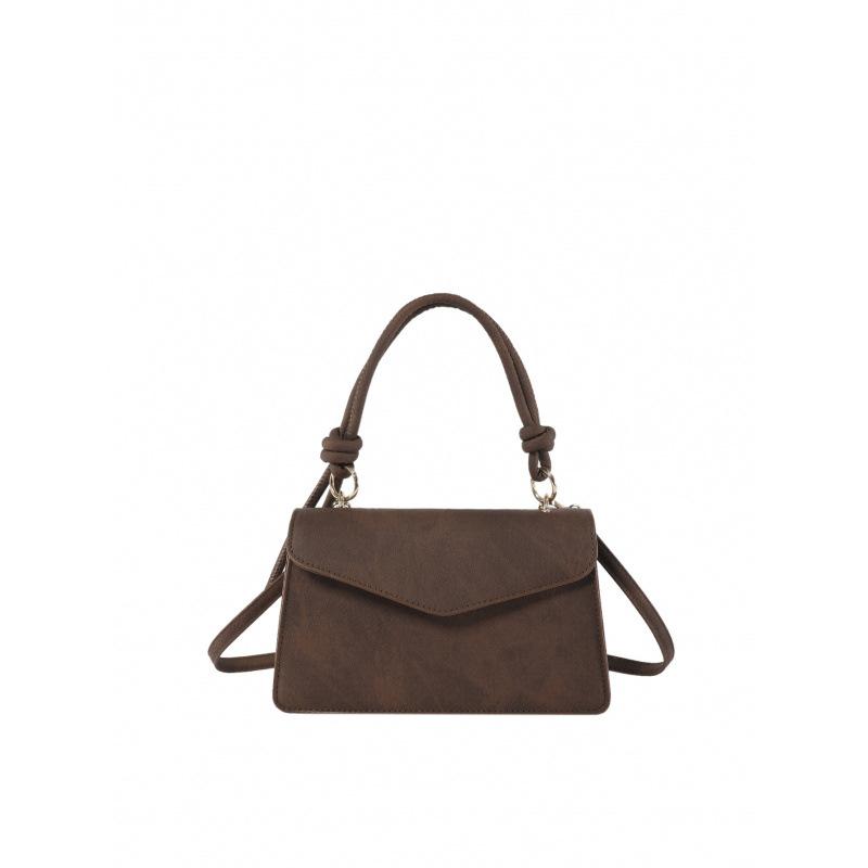 Sac fourre-tout à grain croisé de style coréen pour femmes - Sac à bandoulière minimaliste de grande capacité avec poignée supérieure, Sac de travail de navetteur durable
