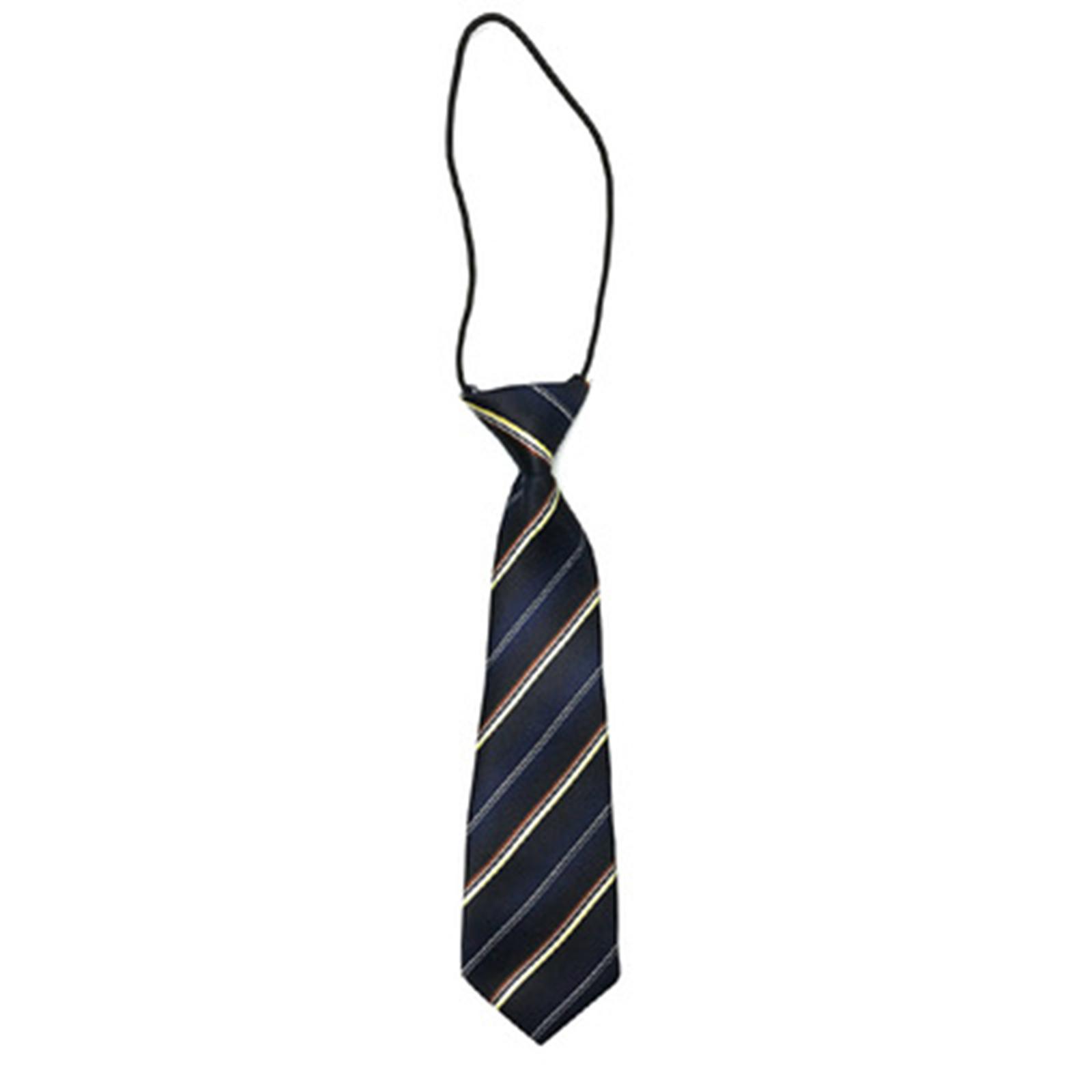 

Pre-tied Ties For Boy Neckties Bow Tie for Kid Pre-tied Necktie For Kid Striped Tie Uniform Tie for School Graduation 5