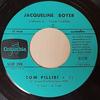 7inch Record JACQUELINE BOYER  Tom Pillibi SCRF390 Columbia 1960 France Pop Used