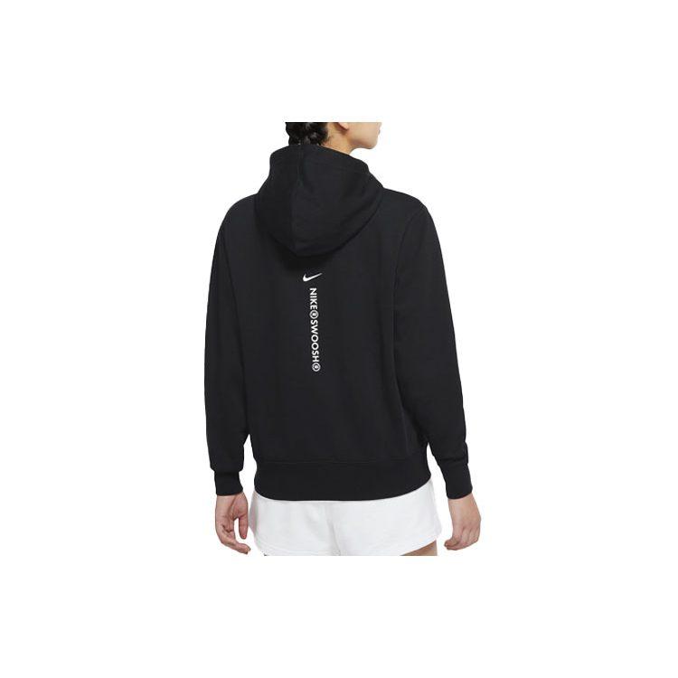 Nike Sweatshirts Women's Black Hooded Moderate Regular DJ6948-010