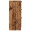Sideboard Rustic Wood Look 30 x 30 x 70 cm Engineered Wood