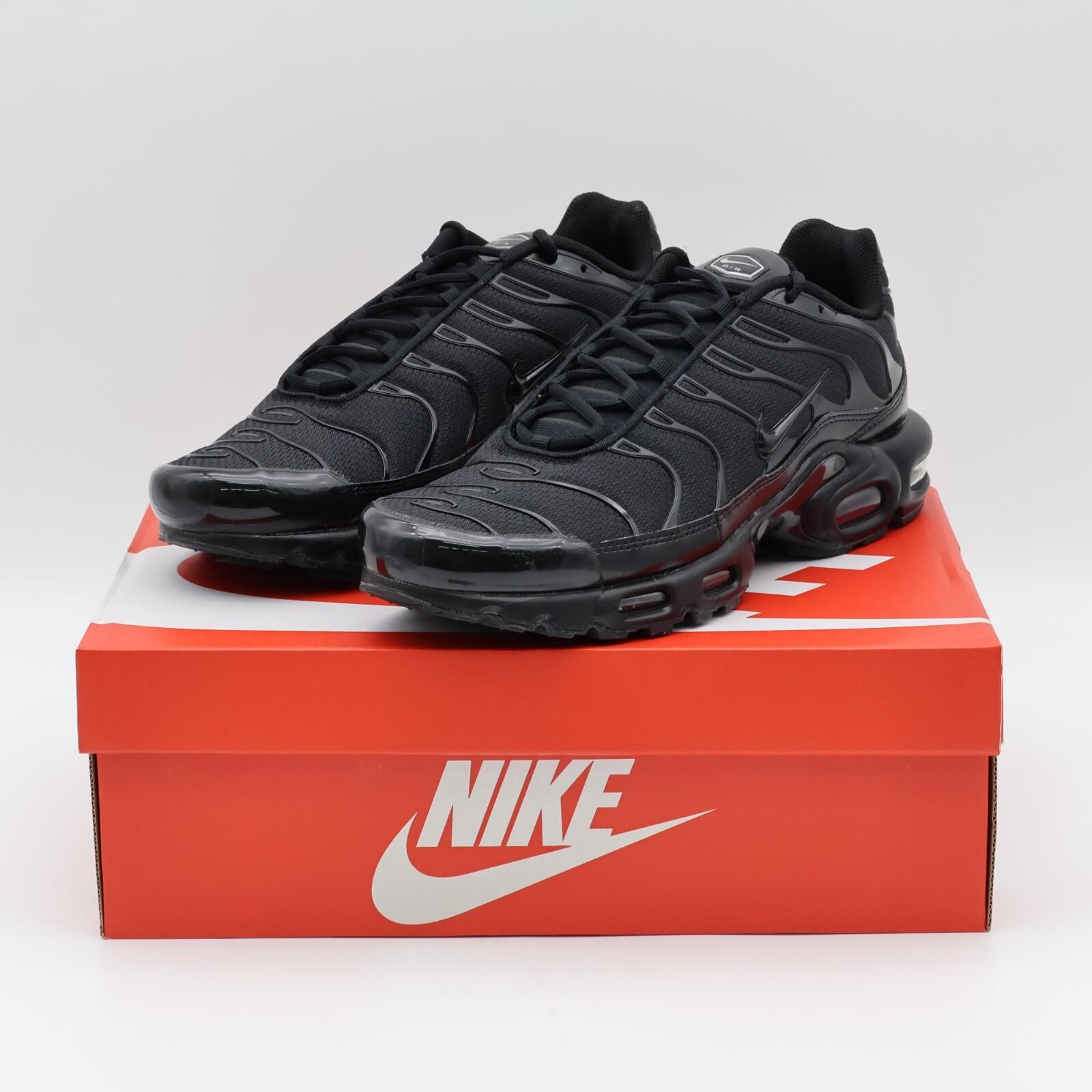 604133-050 Nike Air Max Plus Тройной Черный (Мужской) 10