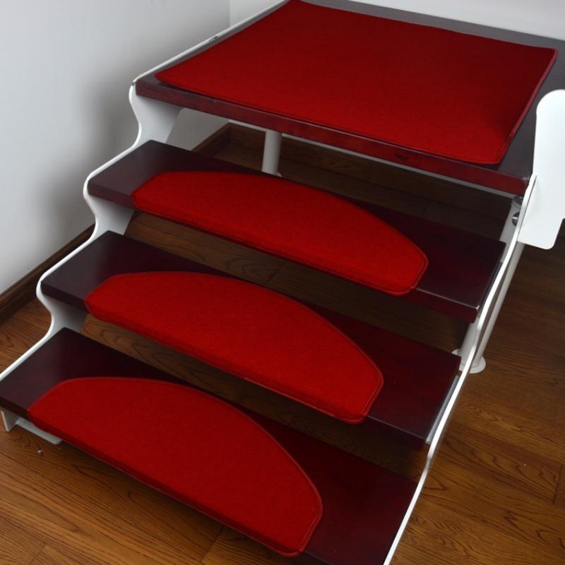 

1 шт./компл. нескользящий самоклеящийся коврик для лестницы защитный чехол для домашней лестницы красный