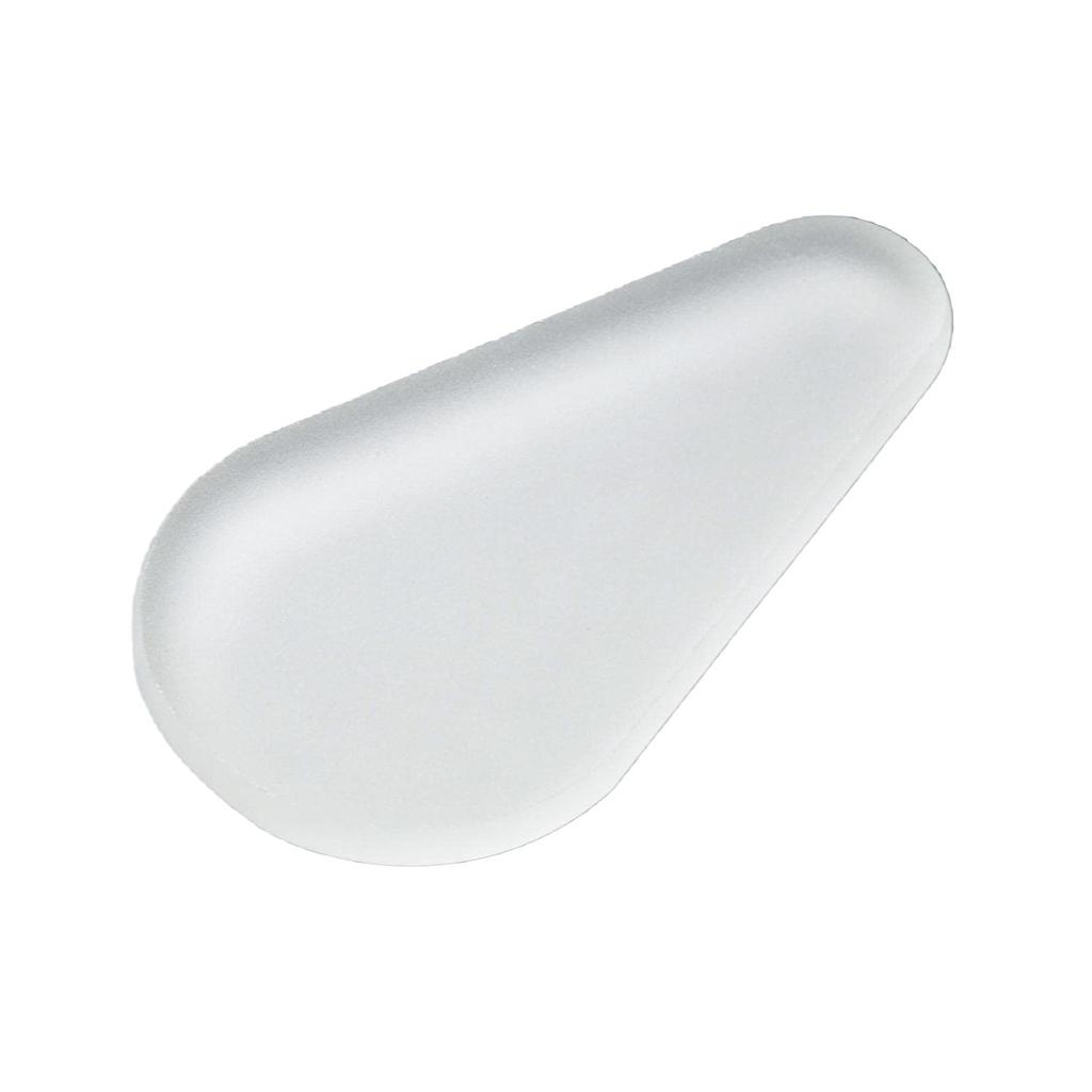 Comolife NudiFeet Glass Heel Heel Heel Heel Callus Special Case Gentle On Smooth Drop Smooth Feet In Czech Double-Sided File, File, Care, Removal,