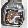 Used Orient Star Retro Future Car Model Working Back Skelton Automatic Winding Working